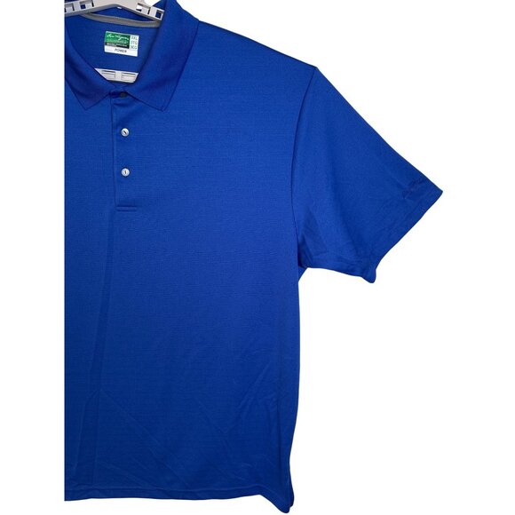 Ben Hogan Size 3X‎ Performance Power Air Royal Blue Pique Golf Polo Shirt NWOT - Picture 3 of 9